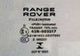 Przednia szyba Range Rover Pilkington, ogrzewana, akustyczna, atermiczna 