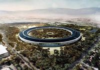 Nowy Kosmiczny Kampus Apple ze szkłem Pilkington