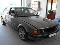 BMW 7 E32 1986 Pilkington auto szyby Katowice