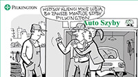 Montaż szyb samochodowych Pilkington Team Partner Bielksko Biała