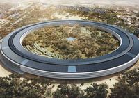 Nowy Kosmiczny Kampus Apple ze szkłem Pilkington