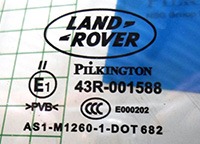 Pilkington Land Rover szyba ogrzewana i akustyczna