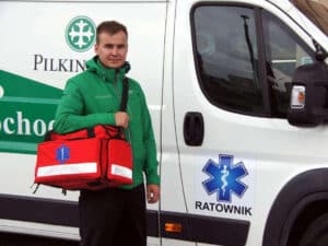 Mariusz Kaliszka ratownik z pasją w Pilkington szyby samochodowe Kraków